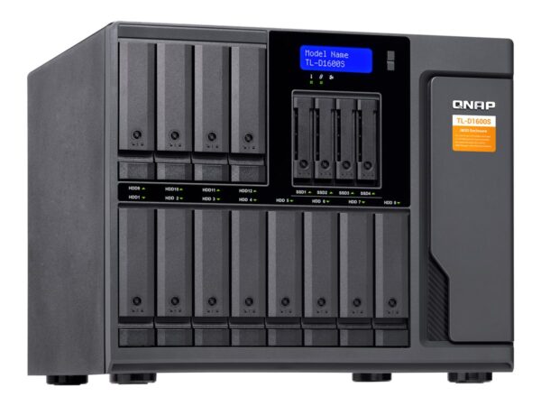 QNAP TL-D1600S 16-bay desktop SATA JBOD expansion unit