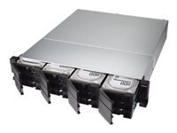 QNAP TL-R1200C-RP 12-bay 2U rackmount USB-C 3.1 Gen2 10Gbps JBOD expansion unit