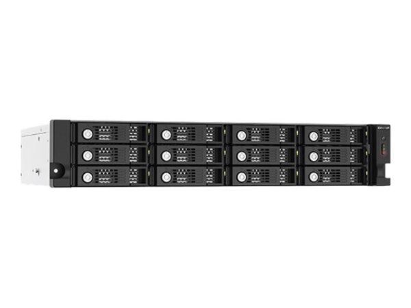 QNAP TL-R1220SEP-RP 12-bay 2U rackmount SAS 12Gbps JBOD expansion enclosure with SAS expander 12Gbps & SAS/SATA 6Gbps drives