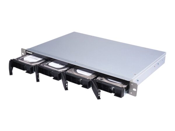 QNAP TL-R400S 4-bay 1U rackmount SATA JBOD expansion unit