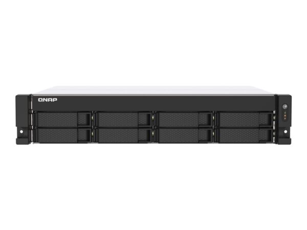 QNAP TS-873AeU-4G 8-Bay AMD Ryzen V1000 V1500B 4C/8T 2.2GHz 8xSATA 6Gbps 2xM.2 2280 PCIe Gen3