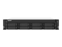 QNAP TS-873AeU-4G 8-Bay AMD Ryzen V1000 V1500B 4C/8T 2.2GHz 8xSATA 6Gbps 2xM.2 2280 PCIe Gen3
