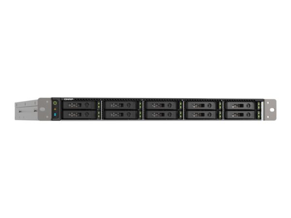 QNAP TS-H1090FU-7232P-64G 10-bay rackmount NAS AMD EPYC 7302P 16-core 3.3GHz 8x8Go RDIMM DDR4 ECC