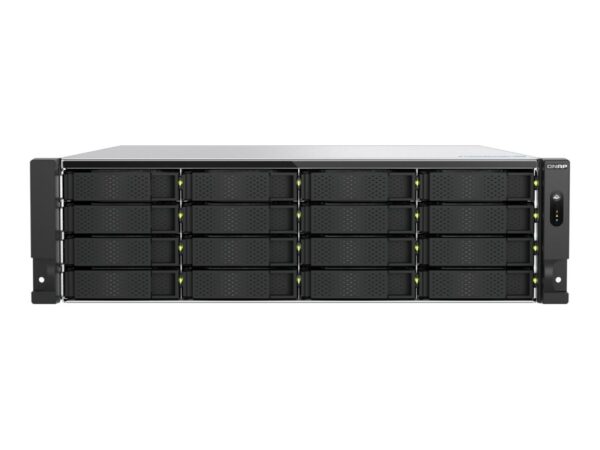 QNAP TS-h1677AXU-RP-R7-32G 3U 16-bay NAS AMD Ryzen 7 Pro 7745 8C/16T boost up to 5.3GHz 32Go DDR5 non-ECC RAM