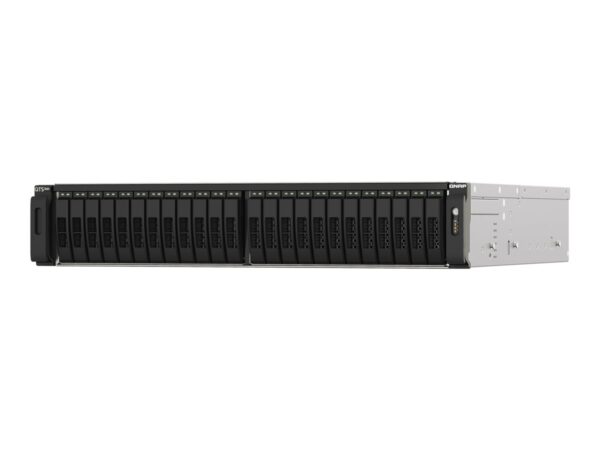 QNAP TS-h2490FU-7302P-128G 24-Bay all-flash NAS AMD EPYC 7302P NVMe Gen3x4 128Go RAM 2×2.5GbE LAN 4x25GbE SFP28