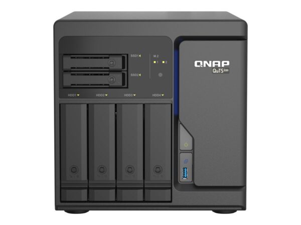 QNAP TS-h686-D1602-8G Intel Xeon D-1602 8Go RAM 4×2.5GbE 3xUSB3.2 4+2 2.5p/3.5p SATA 6Gbps
