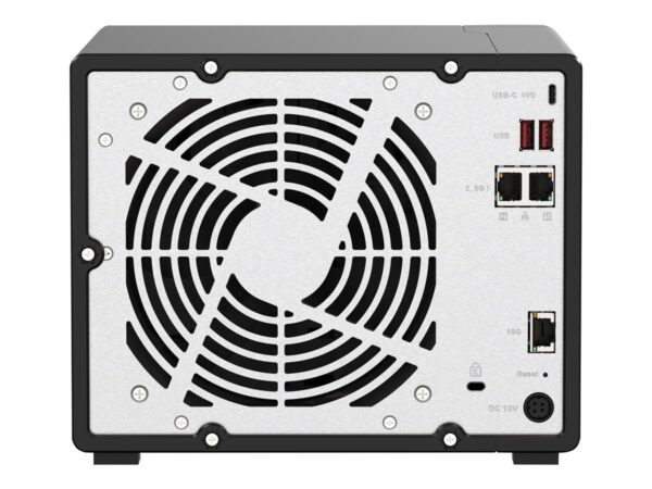 QNAP TS-H973AX-8G 9-bay NAS AMD Ryzen V1500B 8Go DDR4 SODIMM 5×2.5/3.5p SATA 6Gbps + 2×2.5in U.2 NVMe PCIe Gen3 x4