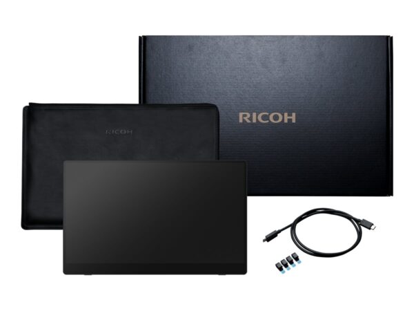 RICOH 15.6p 169 1920×1080 OLED 1ms 1000001 Wireless/Miracast 10-point Multi-Touch USB-C/Li-Ion Battery Powered