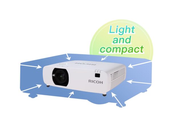 RICOH PJ WUL5A50 30-300p WUXGA 1920×1200 5200 Lumens USB Memory Projection 3LCD Laser Projector
