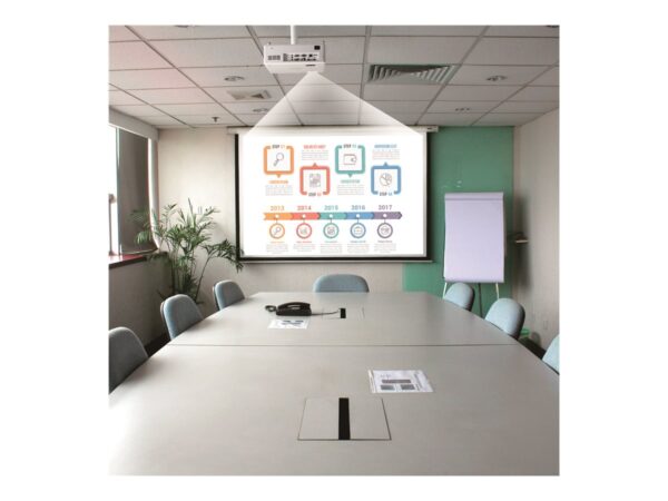 RICOH PJ WXL5860 30-300p WXGA 1280×720 4700 Lumens HDMI 2.0 Compact IP6X DLP Laser Projector