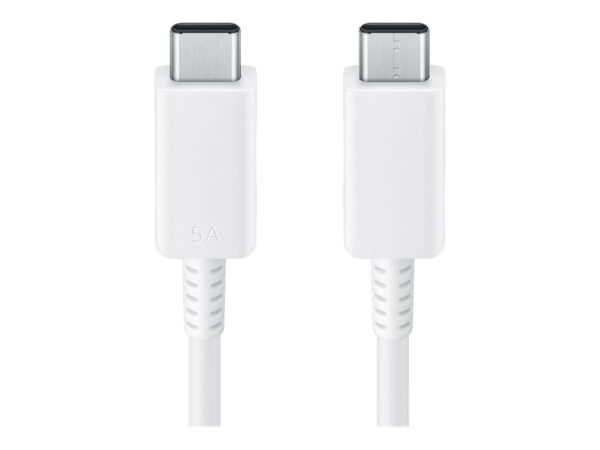 SAMSUNG 1.8m Cable USB-C to USB-C Cable 5A White