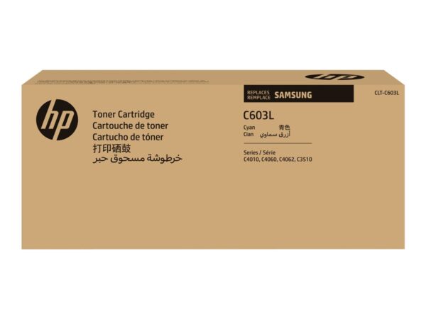 SAMSUNG CLT-C603L/ELS High Yield Cyan Toner Cartridge
