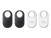 SAMSUNG Galaxy SmartTag2 – Balise Bluetooth anti-perte – noir, blanc (pack de 4)