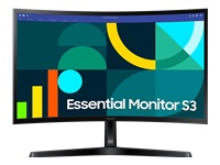SAMSUNG LS24D366GAU écran LED – incurvé – 24p – 1920 x 1080 Full HD 1080p 100Hz – VA – 250 cd/m2 – 3000:1 – 4 ms – HDMI VGA