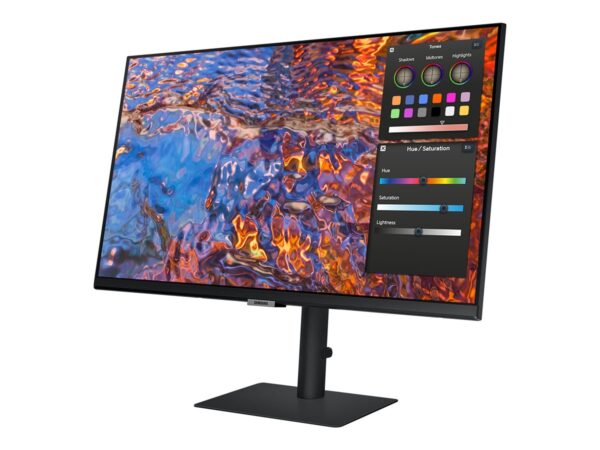 SAMSUNG LS27B800PXPXEN 27p 16:9 3840×2160 IPS 5ms HDR400 HAS/Swivel/Pivot/Tilt HDMI/DP/USB-C 90W/LAN USB3 Hub VESA 100