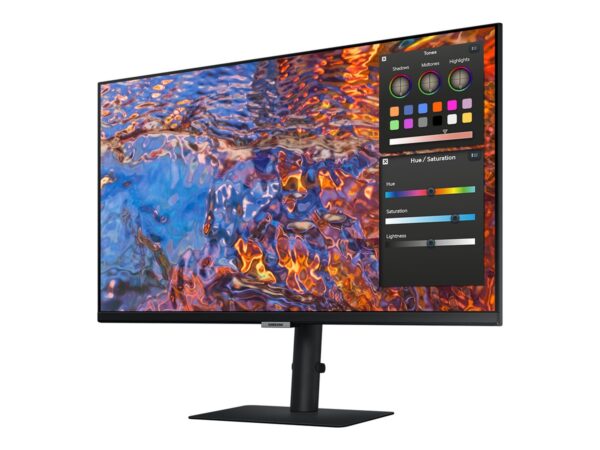 SAMSUNG LS27B800PXPXEN 27p 16:9 3840×2160 IPS 5ms HDR400 HAS/Swivel/Pivot/Tilt HDMI/DP/USB-C 90W/LAN USB3 Hub VESA 100