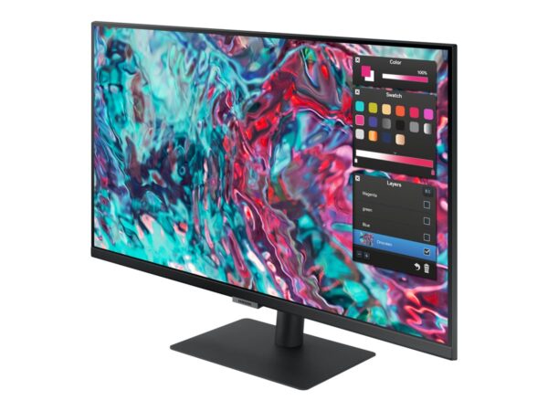 SAMSUNG LS27B800TGUXEN 27p S80TB UHD 3840×2160 2x Thunderbolt 4& Lan port Daisy Chain Built-in speakers Intelligent