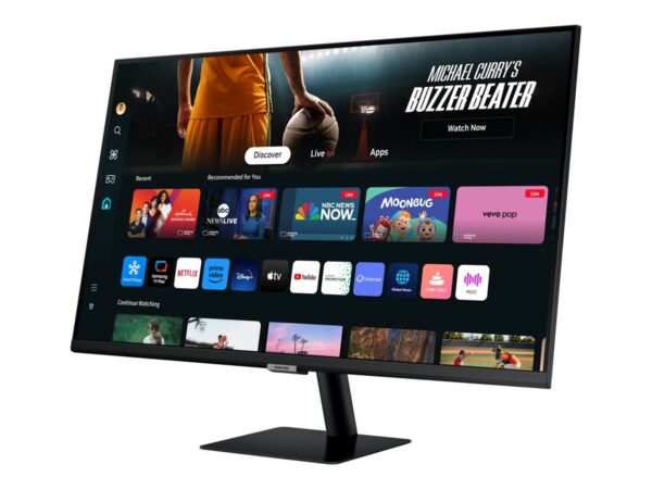SAMSUNG LS32DM700UUXEN 32p UHD VA 60Hz Smart Monitor M7 4ms Black HDMI