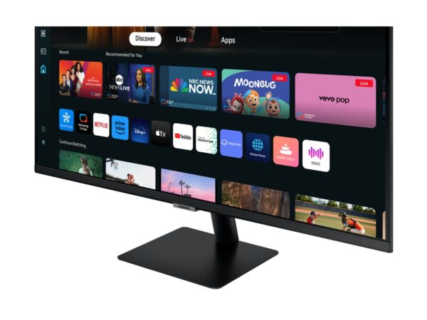 SAMSUNG LS32DM700UUXEN 32p UHD VA 60Hz Smart Monitor M7 4ms Black HDMI