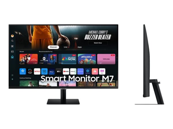 SAMSUNG LS32DM700UUXEN 32p UHD VA 60Hz Smart Monitor M7 4ms Black HDMI