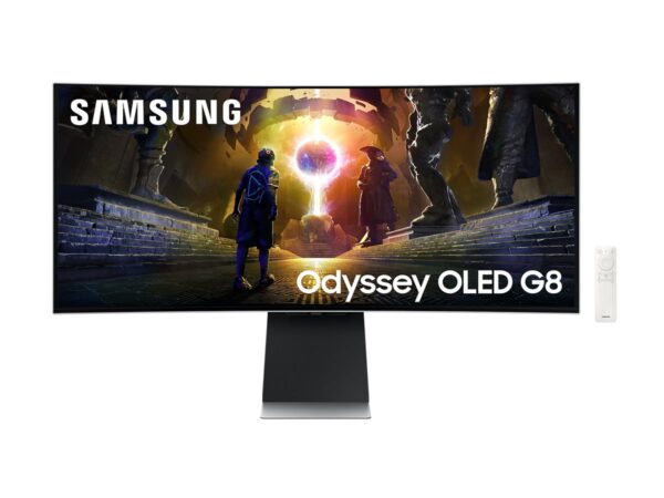 SAMSUNG LS34DG850SUXEN ODYSSEY OLED G8 G85SD 34p 175Hz SMART 1800R UWQHD 3440×1440 175Hz QD-OLED Glare-Free 0.03ms 1800R