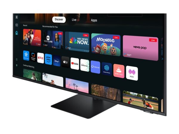 SAMSUNG LS43DM702UUXEN 43p UHD VA 60Hz Smart Monitor M7 4ms Black HDMI