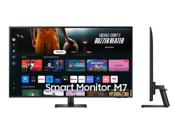 SAMSUNG LS43DM702UUXEN 43p UHD VA 60Hz Smart Monitor M7 4ms Black HDMI