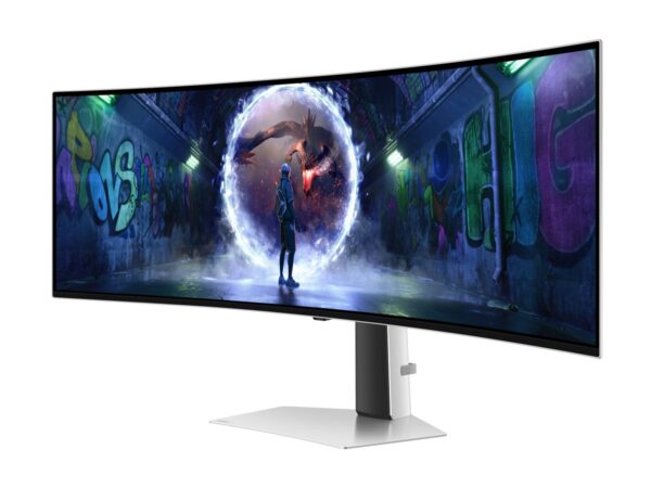 SAMSUNG LS49DG934SUXEN ODYSSEY OLED G9 G93SC 49p 240Hz 1800R DWQHD 5120×1440 240Hz QD-OLED Glare-Free 0.03ms 1800R HDR10