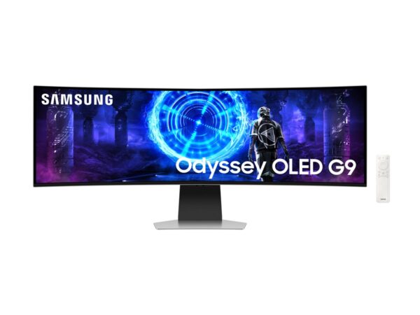 SAMSUNG LS49DG954SUXEN ODYSSEY OLED G9 G95SD 49p 240Hz SMART 1800R DWQHD 5120×1440 240Hz QD-OLED Glare-Free 0.03ms 1800R