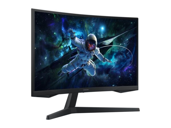 SAMSUNG ODYSSEY G5 – LS27CG552 27p 165hz – Ecran gaming incurvé – WQHD 2560×1440 – VA – 1ms -HDR10 – 300cd/m² – 2500 : 1 – HDMI – DP
