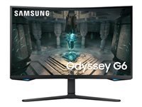 SAMSUNG ODYSSEY G6 – LS32BG650 32p 240Hz SMART Ecran gaming incurvé WQHD 2560×1440 VA 1ms HDR10 350cd/m² enceintes HDMI DP LAN