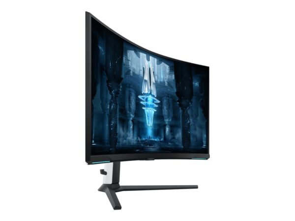 SAMSUNG Odyssey Neo G8 S32BG850NP-  incurvé – 32″ – 3840 x 2160 4K @ 240 Hz – VA – 350cd/m²- 1000000:1- HDR 2000 – 1 ms – 2xHDMI, DP