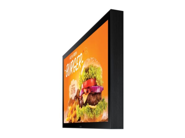 SAMSUNG OH24B Outdoor LCD 24p FHD 16:9 IP56 rated display kit with protection glass 1500nits 2xUSB 2.0 RJ45 HDMI