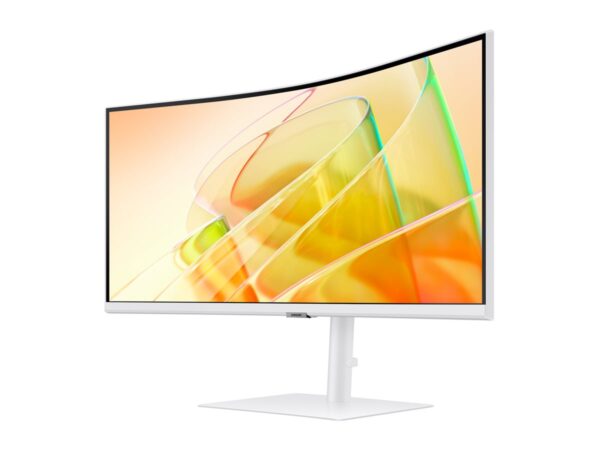 SAMSUNG S34C650T 34p 21:9 Curved 1000R 3440×1440 VA-LED 100Hz HDR10 DP/HDMI/TBT4 90Watt LAN White HAS Speaker VESA HDMI/DP/USB-C