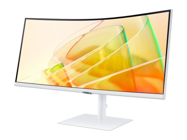 SAMSUNG S34C650T 34p 21:9 Curved 1000R 3440×1440 VA-LED 100Hz HDR10 DP/HDMI/TBT4 90Watt LAN White HAS Speaker VESA HDMI/DP/USB-C