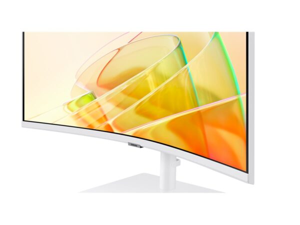 SAMSUNG S34C650T 34p 21:9 Curved 1000R 3440×1440 VA-LED 100Hz HDR10 DP/HDMI/TBT4 90Watt LAN White HAS Speaker VESA HDMI/DP/USB-C