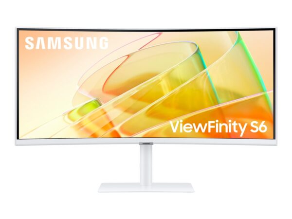 SAMSUNG S34C650T 34p 21:9 Curved 1000R 3440×1440 VA-LED 100Hz HDR10 DP/HDMI/TBT4 90Watt LAN White HAS Speaker VESA HDMI/DP/USB-C