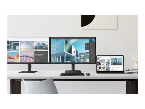 SAMSUNG ViewFinity S24D600UAU – écran LED – USB-C- 24p 2560 x 1440 QHD 100 Hz – IPS – 350 cd/m² – HDMI – DP LAN