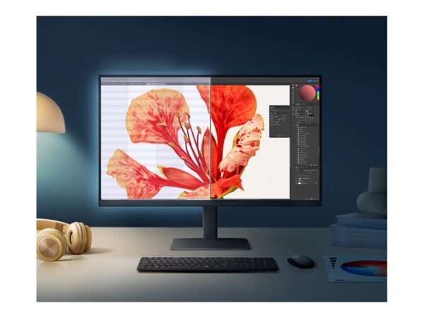 SAMSUNG ViewFinity S24D600UAU – écran LED – USB-C- 24p 2560 x 1440 QHD 100 Hz – IPS – 350 cd/m² – HDMI – DP LAN