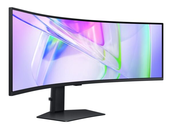 SAMSUNG ViewFinity S95UC 49p 32:9 – DWQHD 5120×1440 – 120Hz – VA 4ms – Incurvé – 350cd/m2 – Enceintes – USB-C 1 90W Cable USB-C/DP