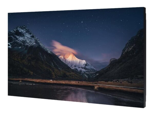 SAMSUNG VM55B-R 55p 16:9 FHD direct-LED 500nits black DVI-D HDMI 2×2 DP1.2 in/out supporting UHD Daisy Chain 0.88mm bezel