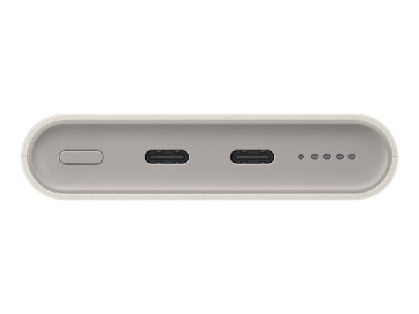 SAMSUNG Wireless External Battery 25W 10000mAh recycled materials Beige