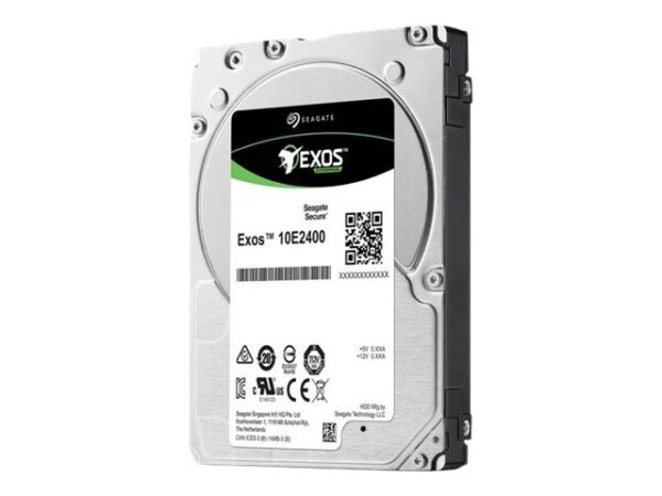 SEAGATE EXOS 10E2400 Enterprise Performance 10K 600GB TurboBoost HDD 512Emulation 10000rpm 256MB cache SAS 12Gb/s 6,4cm 2,5inch BLK