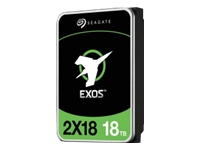 SEAGATE EXOS 2X18 SAS 16To Helium 7200rpm 12Gb/s 256Mo cache 3.5p SED