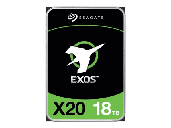 SEAGATE Exos X20 18To HDD SATA 6Gb/s 7200RPM 256Mo cache 3.5p 512e/4KN Standard