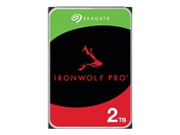 SEAGATE Ironwolf PRO Enterprise NAS HDD 2To 7200rpm 6Gb/s SATA 256Mo cache 8.9cm 3.5p 24×7 for NAS & RAID Rackmount systems BLK