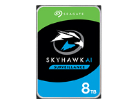 SEAGATE Surveillance AI Skyhawk 8To HDD SATA 6Gb/s 256Mo cache 8.9cm 3.5p
