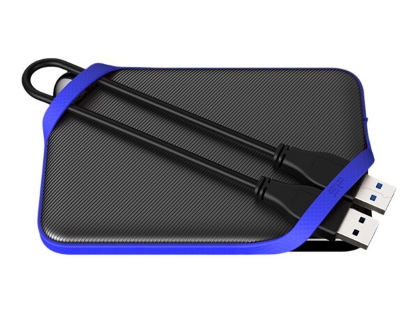 SILICON POWER A62 External HDD Game Drive 2.5p 2To USB 3.2 Blue