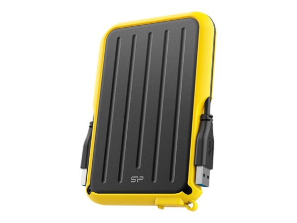 SILICON POWER External HDD Armor A66 2.5p 1To USB 3.2 IPX4 Yellow