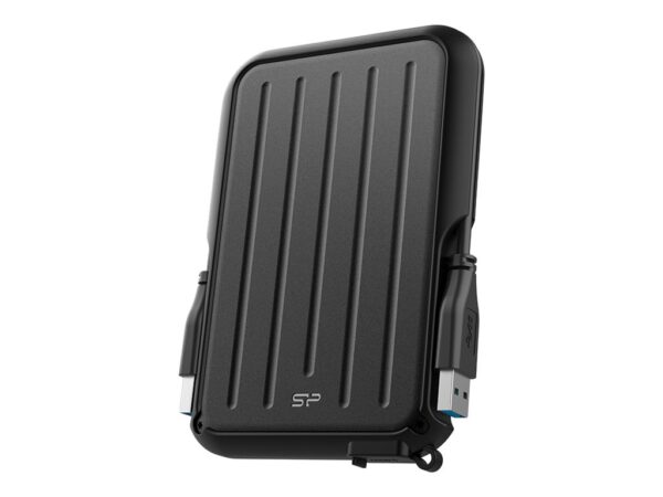 SILICON POWER External HDD Armor A66 2.5p 2To USB 3.2 IPX4 Black